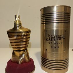 Jean Paul Gaultier Le Male Elixir PARFUM Spray for Men 4.2 oz./ 125 ml.