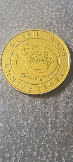 Queen Mary 50th Anniversary Coin