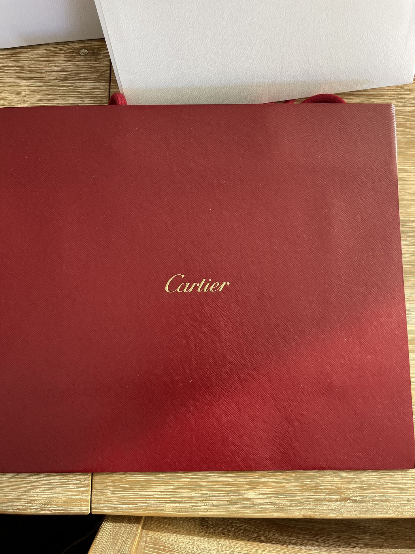 Authentic Cartier Red Shopping Gift Paper Bag Brand New for Sale in  Westminster, CO - OfferUp