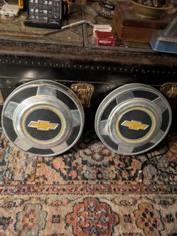 Dog Dish 1970's Hubcaps.  