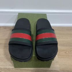 Gucci Platform Slides Men