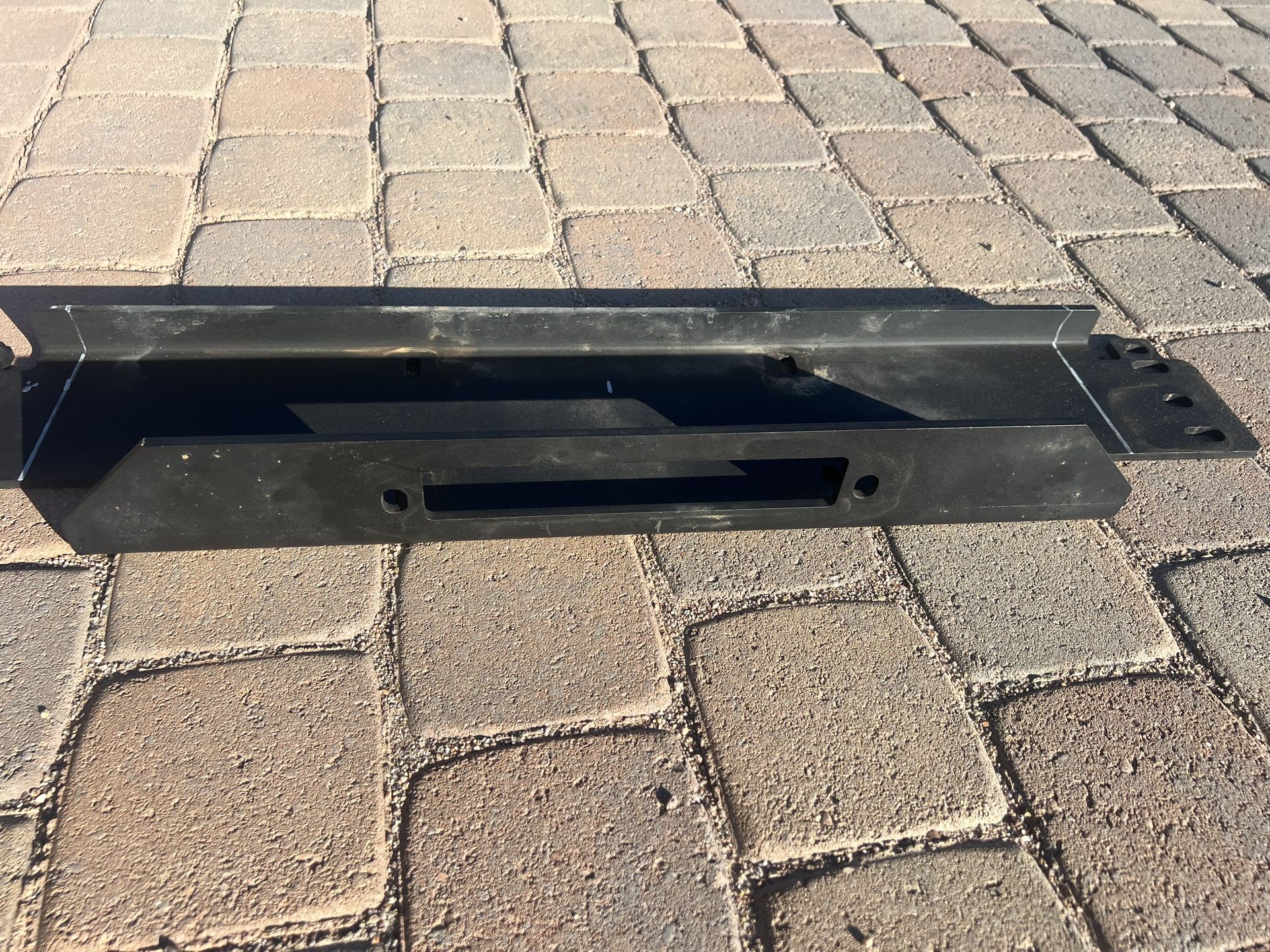 Jeep Wrangler TJ Winch Plate