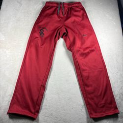 Nike USC Therma Fit Sweatpants Men’s Medium Red Athletic Pants Baggy Y2K #7A