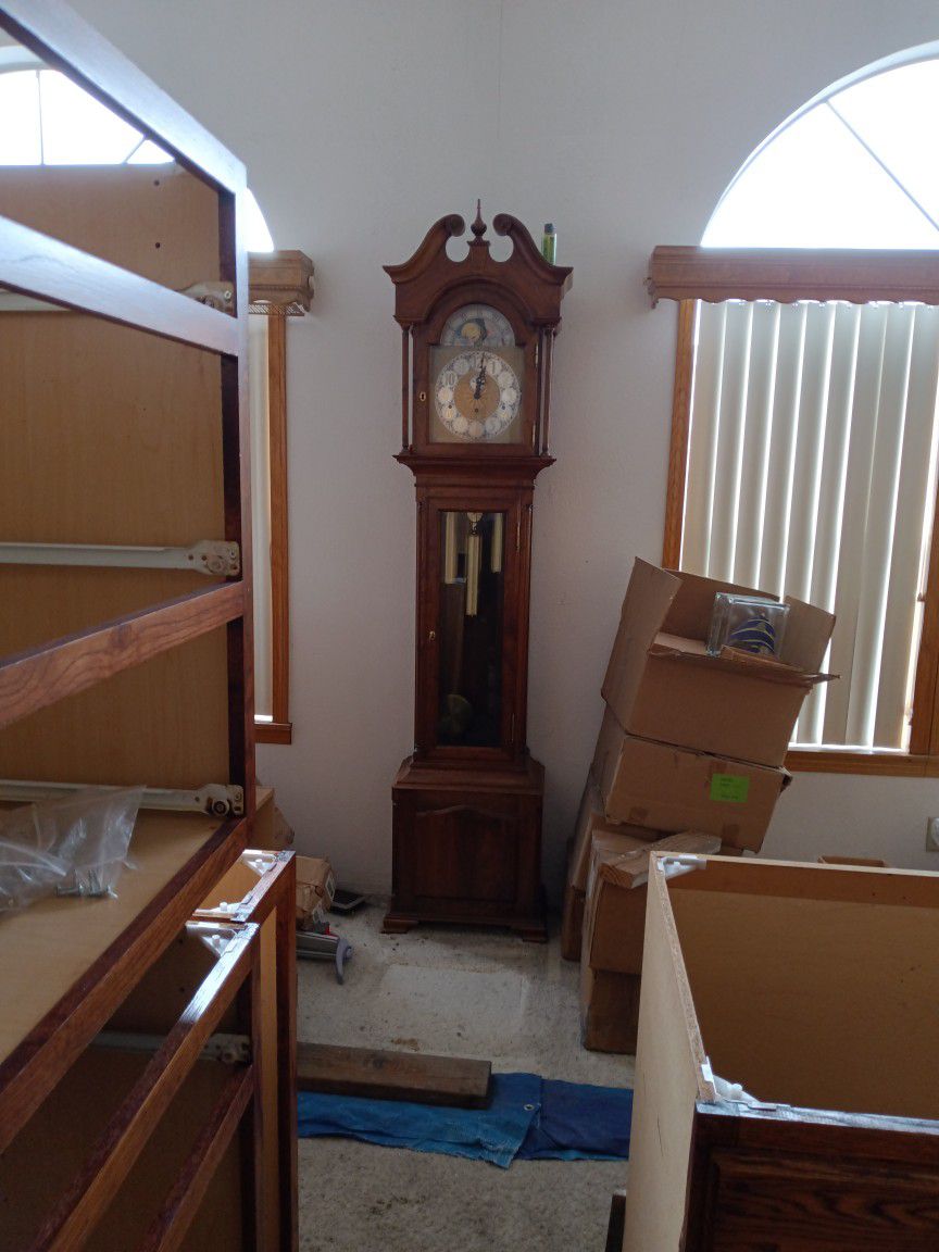 Working West Germany Grandfather Clock