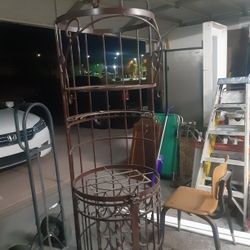 Metal/round Wine Rack