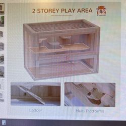 Paw But Two Level Hamster Cage