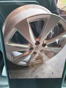 Mitsubishi  2013 wheels size 18 inches. Set of four