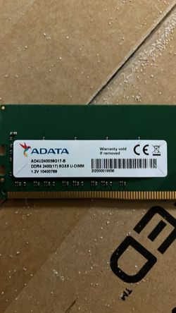 ADATA 8GB DDR4 2400 Desktop RAM
