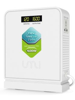 1600W Step up Transformer 110v to 220v Voltage Use Europe to US