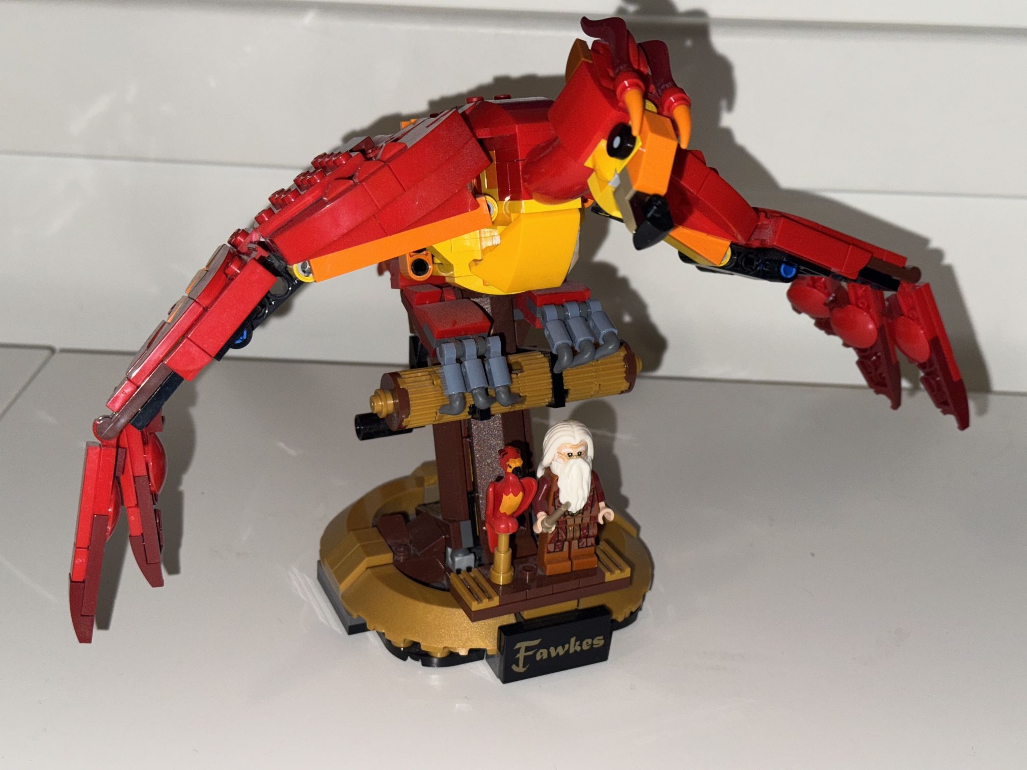 LEGO Retired Harry Potter Fawkes, Dumbeldore’s Phoenix Set #76394