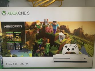 Xbox one and minecraft hot sale bundle