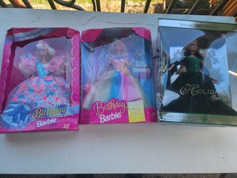Mix brand new vintage barbies package