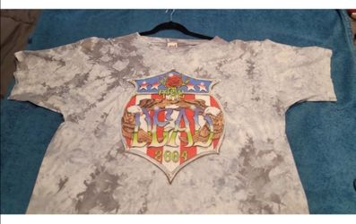 ☆☆☆Grateful Dead "The Dead" 2004 Tie-Dye Graphic Short Sleeve T-Shirt