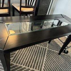 Dining Table 6 Chairs And Sofa Table