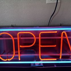 Neon Open Sign