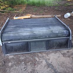 Aluminum Truck cap with window 74"x61"