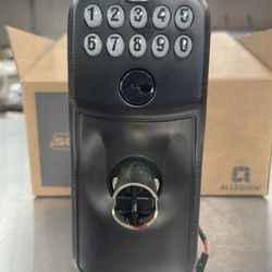 Schlage Camelot Aged Bronze Keypad