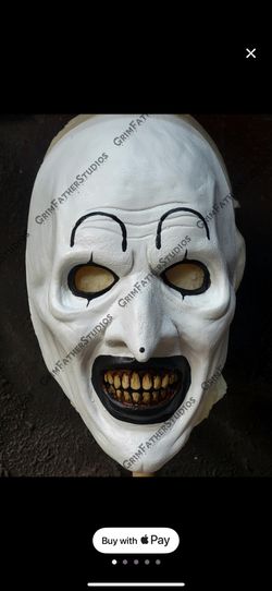 Terrifier Art The Clown Custom Mask & Costume Cosplay