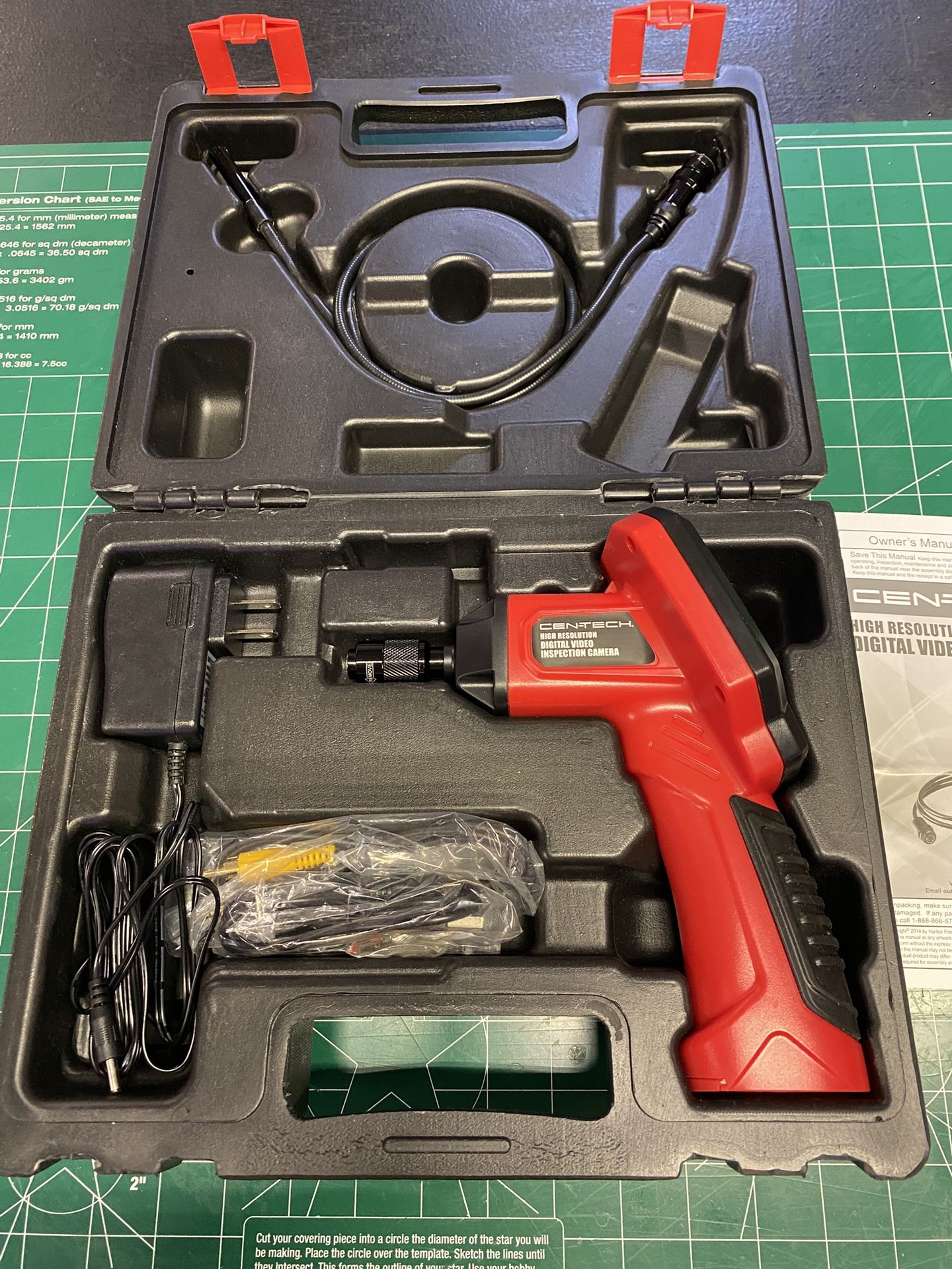 Centech high resolution, digital video inspection camera