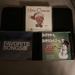 3 CD’s - Bing Crosby, Gap Favorites, Xmas