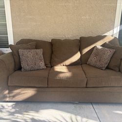 Couch and chair $250