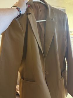 Mustard Blazer XL