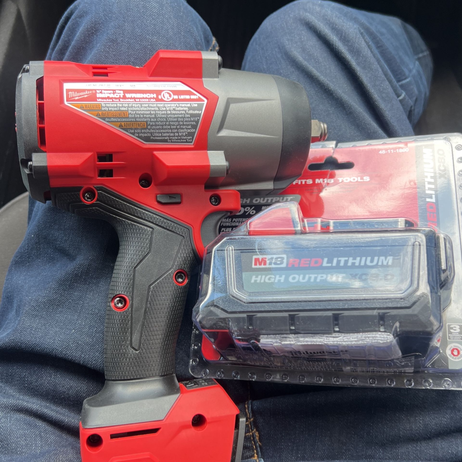 1/2 Inch Impact And Battery
