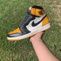 Jordan 1 High OG Yellow Toe Taxi