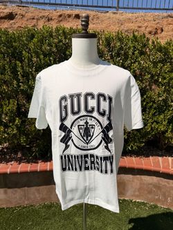 Gucci University Graphic T-Shirt White