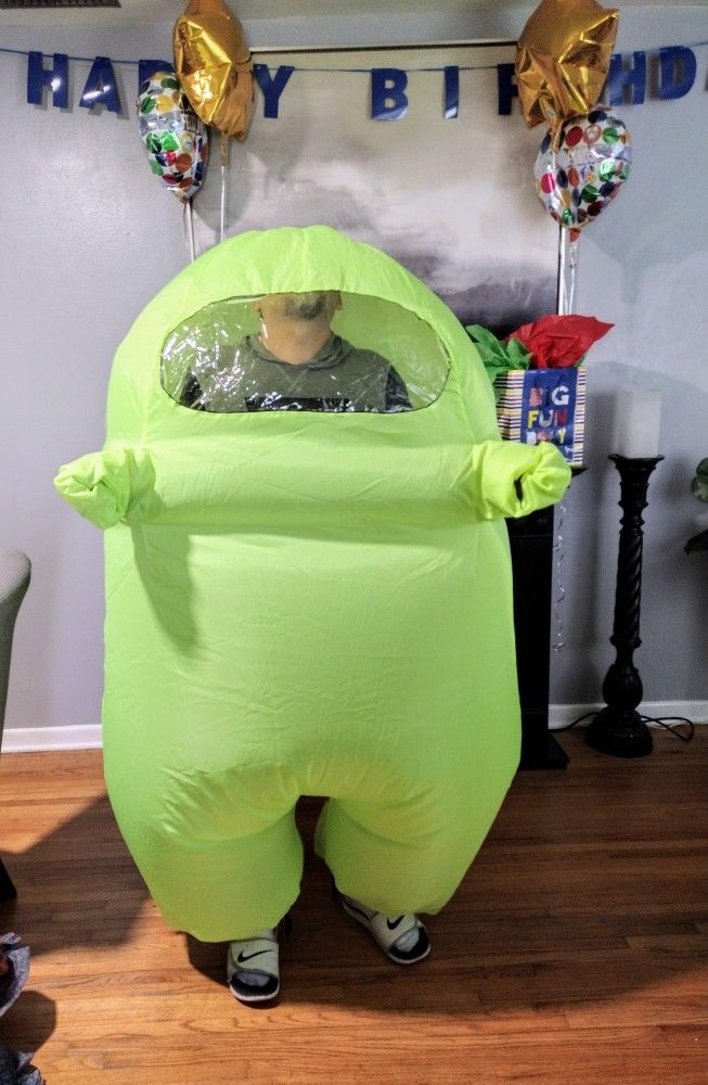 Among Us Inflatable Birthday Party  Costume  For Adults And Kids 