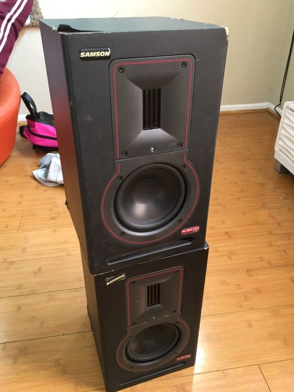 Samson rubicon r5a studio monitors
