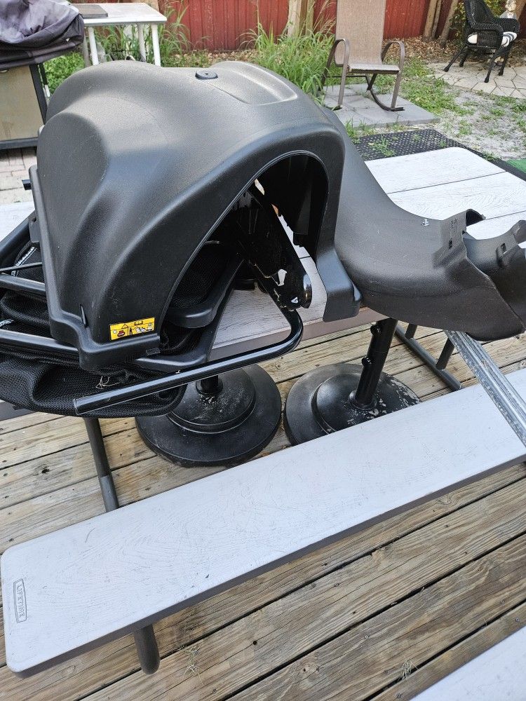 New Riding Lawn Mower Bagging System