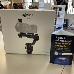 RS 5 Combo Camera Stabilizer Only At Downey Camera