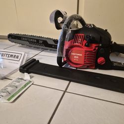 Craftsman S205 46cc 2-Cycle 20-in Gas Powered Chainsaw -BRAND NEW