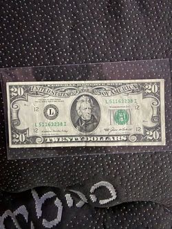 1988 Series $20 Federal Reserve Note