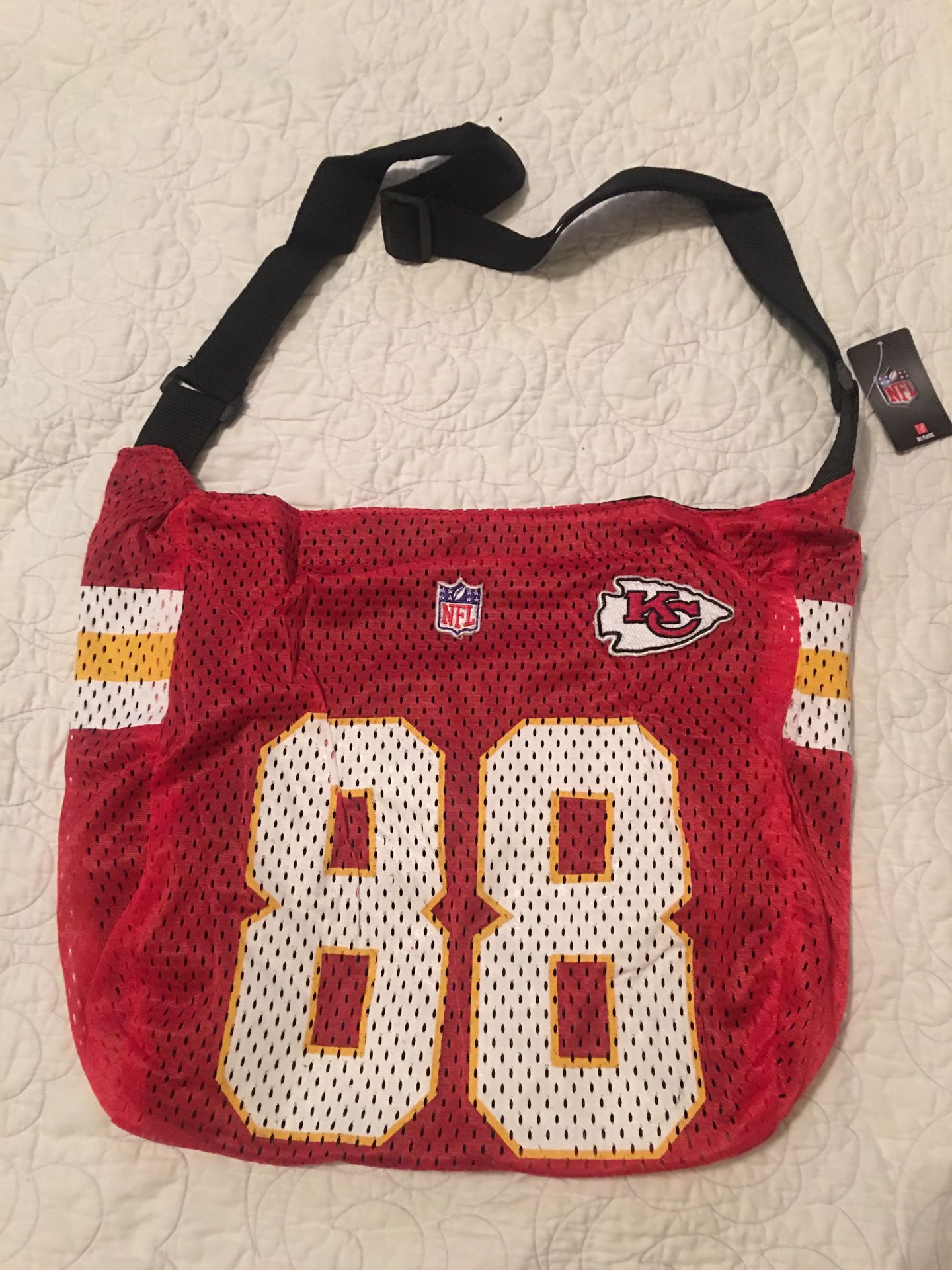 Kansas City Chiefs jersey purse!