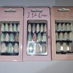 Wedding Glue On Nails