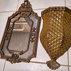 Mirror/Planter Set