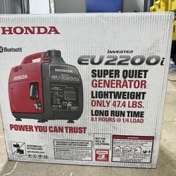 [Brand New] Honda Generator EU2200i with Bluetoth