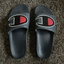 Champion Dark Gray Slides
