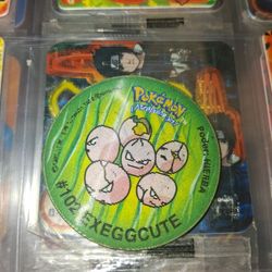 Pokémon Tazo/Pog Series 2: Exeggcute and Exeggutor 3d