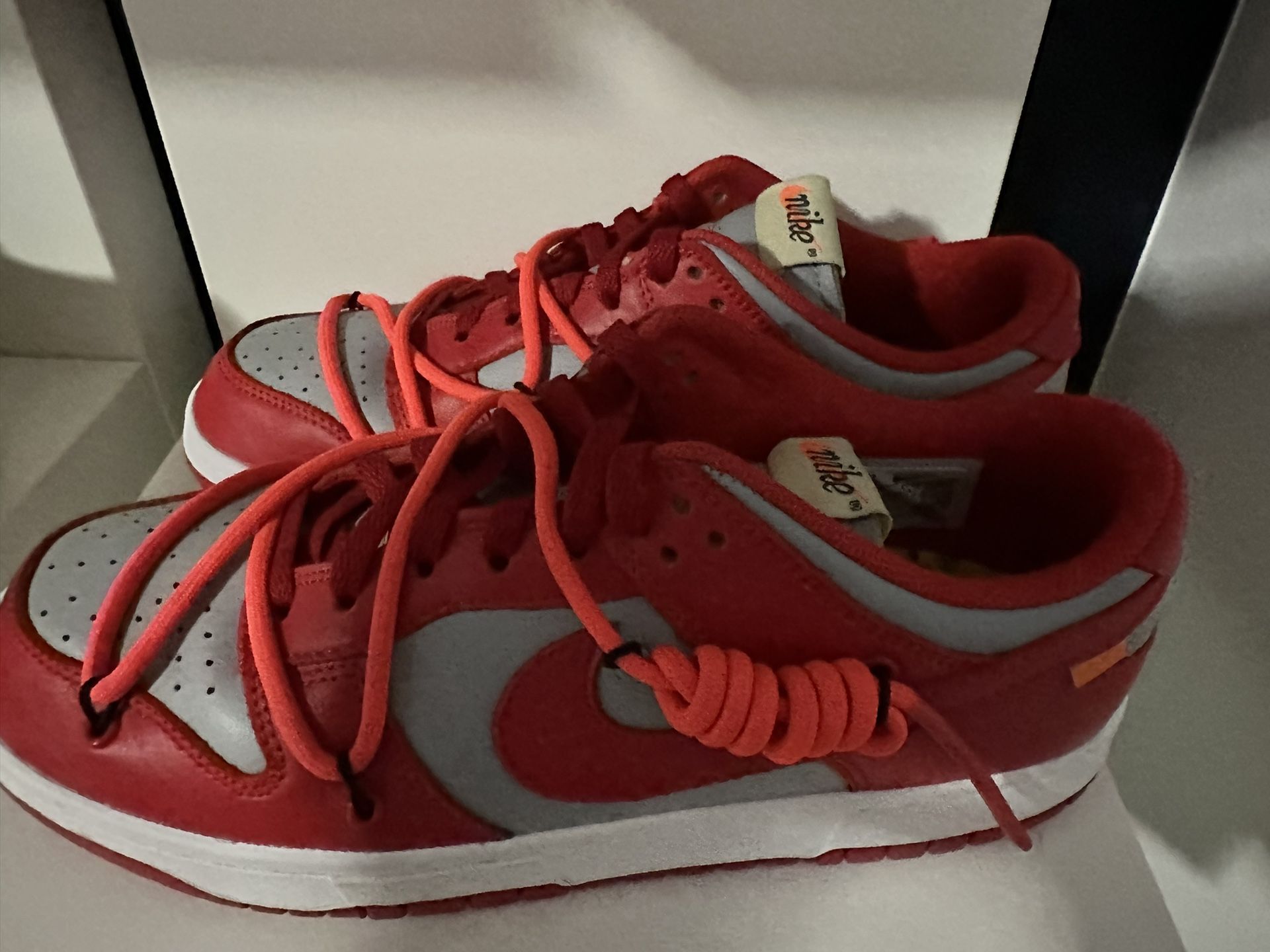 Off White Dunk Low University Red