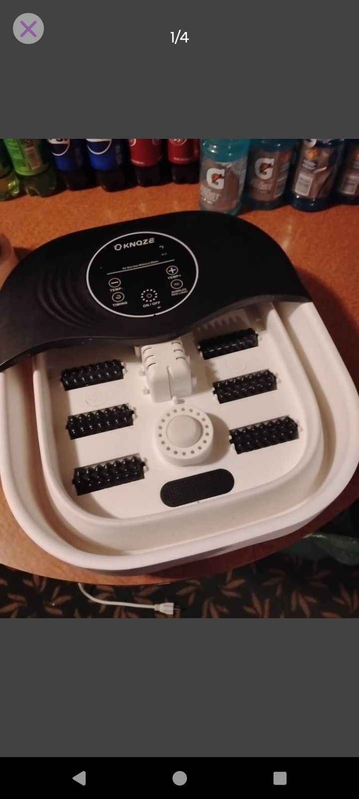 Pop Up Foot Bath