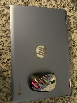 Hp laptop blue