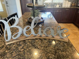 Believe Farm House Decoration 