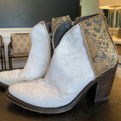 Liberty black outlet python boots