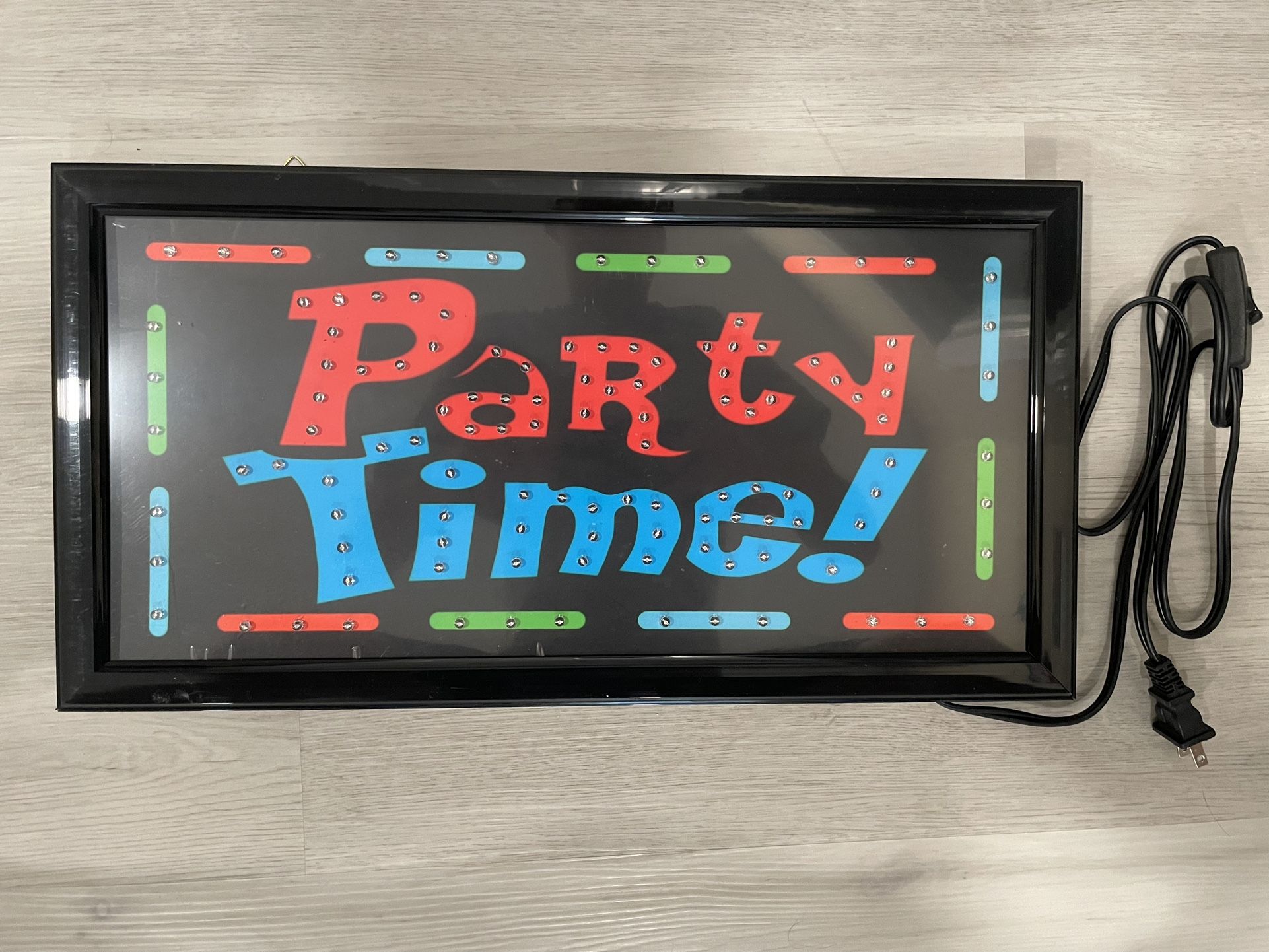 Party Time LED Sign