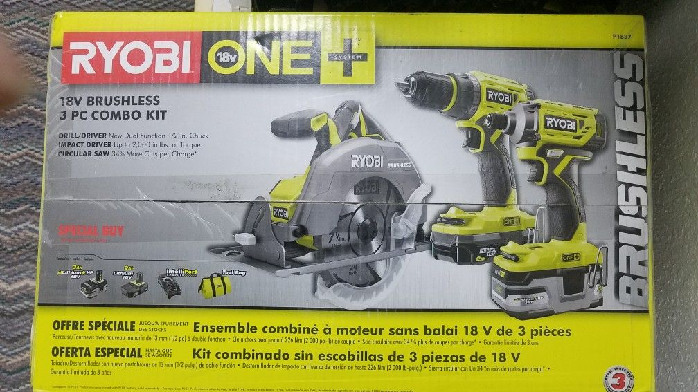 Ryobi 6 tool pack
