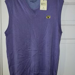 Donald Ross Superfine Cotton sweater vest men’s size Medium