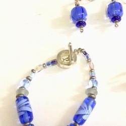 New Earrings And Like New Bracelet 